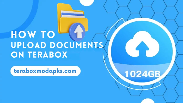 Upload Documents on Terabox